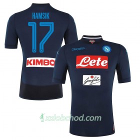 Fotbalové dresy SSC Neapol Hamsik 17 Alternativní Dres 2017/18 Krátký Rukáv