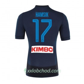 Fotbalové dresy SSC Neapol Hamsik 17 Alternativní Dres 2017/18 Krátký Rukáv