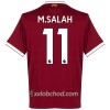 Fotbalové dresy Liverpool M. Salah Domácí Dres 2017/18 Krátký Rukáv