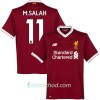 Fotbalové dresy Liverpool M. Salah Domácí Dres 2017/18 Krátký Rukáv