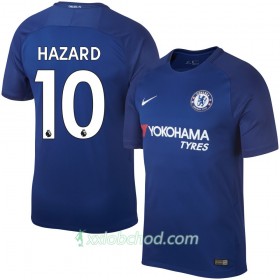 Fotbalové dresy Chelsea Hazard Domácí Dres 2017/18 Krátký Rukáv