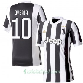 Fotbalové dresy Juventus FC Dybala 10 Domácí Dres 2017/18 Krátký Rukáv