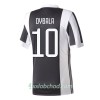 Fotbalové dresy Juventus FC Dybala 10 Domácí Dres 2017/18 Krátký Rukáv