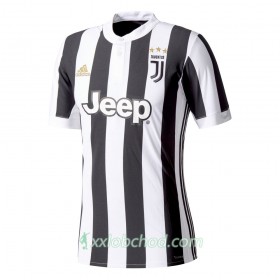 Fotbalové dresy Juventus FC Domácí Dres 2017/18 Krátký Rukáv