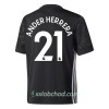 Fotbalové dresy Manchester United Ander Herrera Venkovní Dres 2017/18 Krátký Rukáv