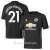 Fotbalové dresy Manchester United Ander Herrera Venkovní Dres 2017/18 Krátký Rukáv
