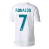 Fotbalové dresy Real Madrid Ronaldo Domácí Dres 2017/18 Krátký Rukáv