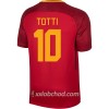Fotbalové dresy AS Řím Totti 10 Domácí Dres 2017/18 Krátký Rukáv