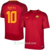 Fotbalové dresy AS Řím Totti 10 Domácí Dres 2017/18 Krátký Rukáv