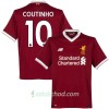 Fotbalové dresy Liverpool Coutinho Domácí Dres 2017/18 Krátký Rukáv