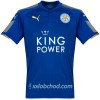 Fotbalové dresy Leicester City Vardy Domácí Dres 2017/18 Krátký Rukáv