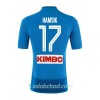 Fotbalové dresy SSC Neapol Hamsik 17 Domácí Dres 2017/18 Krátký Rukáv