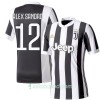 Fotbalové dresy Juventus FC Alex Sandro 12 Domácí Dres 2017/18 Krátký Rukáv