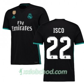 Fotbalové dresy Real Madrid ISCO 22 Venkovní Dres 2017/18 Krátký Rukáv