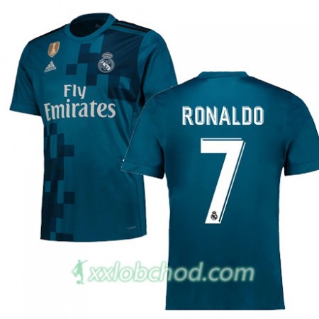 Fotbalové dresy Real Madrid RONALDO 7 Alternativní Dres 2017/18 Krátký Rukáv