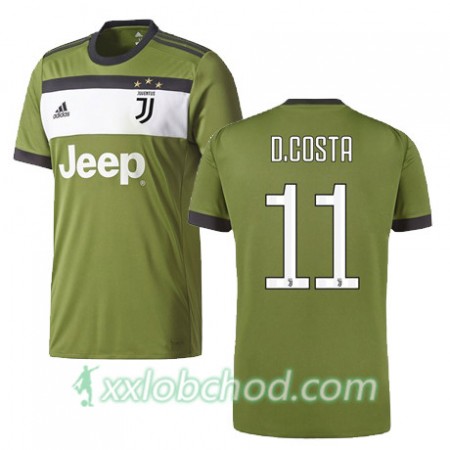Fotbalové dresy Juventus FC Douglas Costa 11 Alternativní Dres 2017/18 Krátký Rukáv