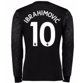 Fotbalové dresy Manchester United Ibrahimovic 10 Venkovní Dres 2017/18 Dlouhý Rukáv
