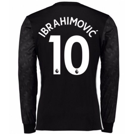 Fotbalové dresy Manchester United Ibrahimovic 10 Venkovní Dres 2017/18 Dlouhý Rukáv