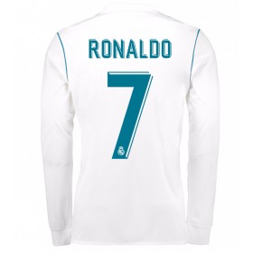 Fotbalové dresy Real Madrid Cristiano Ronaldo 7 Domácí Dres 2017/18 Dlouhý Rukáv