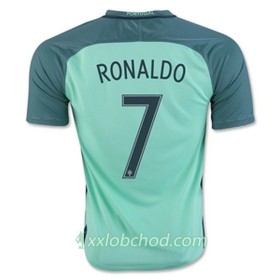 Fotbalové dresy Portugalsko RONALDO Venkovní Dres Euro 2016