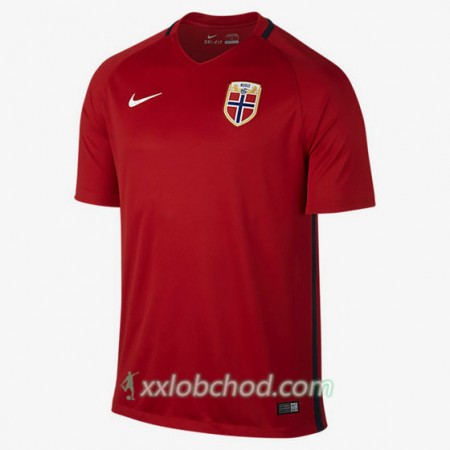 Fotbalové dresy Norsko Domácí Dres 2016/17 Krátký Rukáv
