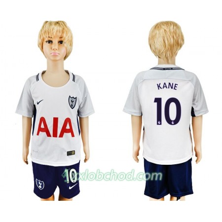Fotbalové dresy Tottenham Hotspurs Harry Kane 10 Dětské Domácí Dres 2017/18 Krátký Rukáv