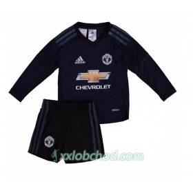 Fotbalové dresy Manchester United Brankářské David de Gea 1 Dětské Domácí Dres 2017/18 Dlouhý Rukáv