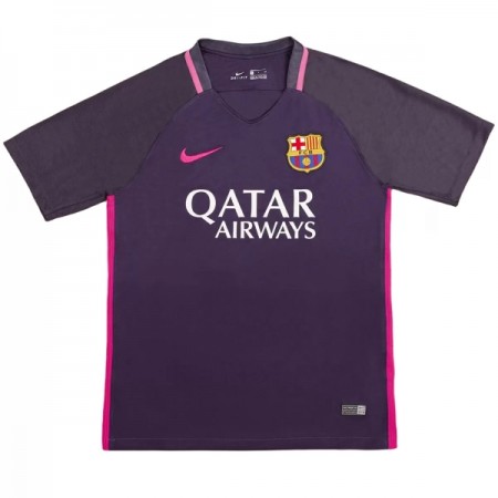Fotbalové dresy Barcelona 2016-17 Retro Venkovní Dres Krátký Rukáv