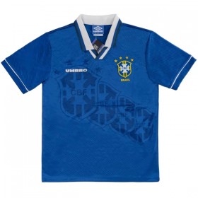 Fotbalové dresy Brazílie Retro Venkovní Dres 1994 Krátký Rukáv