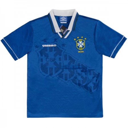 Fotbalové dresy Brazílie Retro Venkovní Dres 1994 Krátký Rukáv
