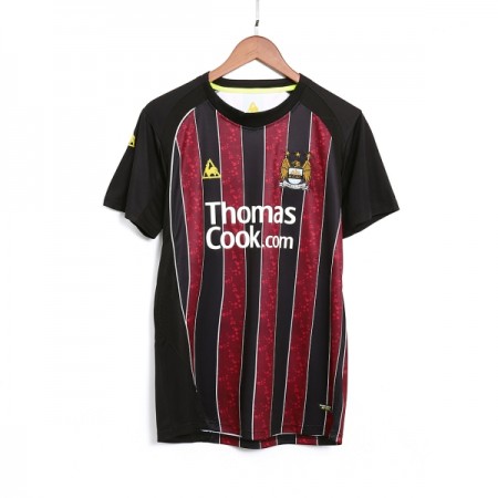 Fotbalové dresy Manchester City 2008-09 Retro Venkovní Dres Krátký Rukáv