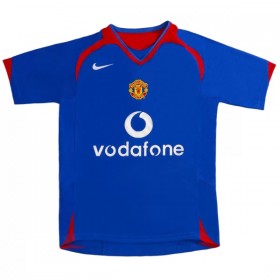 Fotbalové dresy Manchester United 2005-06 Retro Venkovní Dres Krátký Rukáv