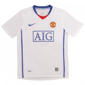 Fotbalové dresy Manchester United 2008-09 Retro Venkovní Dres Krátký Rukáv