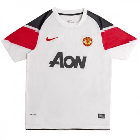 Fotbalové dresy Manchester United 2010-11 Retro Venkovní Dres Krátký Rukáv