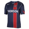 Fotbalové dresy Paris Saint-Germain 2004-05 Retro Krátký Rukáv