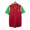 Fotbalové dresy Portugalsko Retro Domácí Dres 1998 Krátký Rukáv