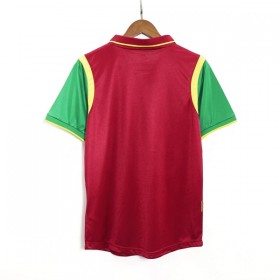 Fotbalové dresy Portugalsko Retro Domácí Dres 1998 Krátký Rukáv