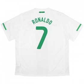 Fotbalové dresy Portugalsko Ronaldo 7 2010 Retro Venkovní Dres Krátký Rukáv