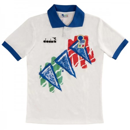 Itálie Tréninkový Dresy Retro 1994 Krátký Rukáv