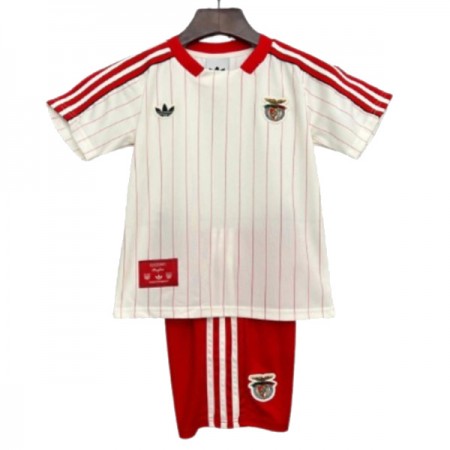 Fotbalové dresy Benfica Lisabon Terrace Icons Dětské 2025-26 Krátký Rukáv