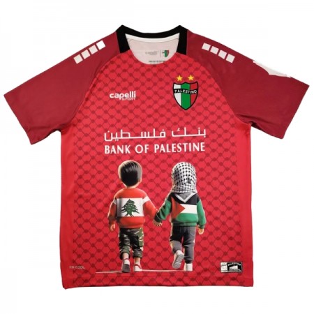 Fotbalové dresy Club Deportivo Palestino 2025 Červená Krátký Rukáv Speciální