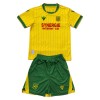 Fotbalové dresy FC Nantes Dětské Domácí Dres 2025-26 Krátký Rukáv Fotbalové dresy FC Nantes Dětské Domácí Dres 2025-26 Krátký Rukáv