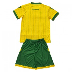 Fotbalové dresy FC Nantes Dětské Domácí Dres 2025-26 Krátký Rukáv