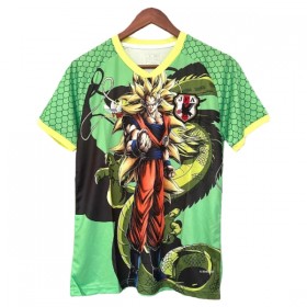 Fotbalové dresy Japonsko x DragonBall 2025 Krátký Rukáv Speciální