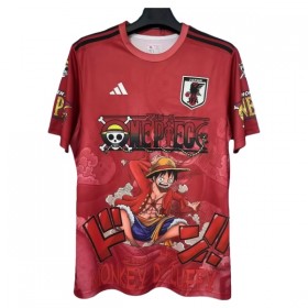 Fotbalové dresy Japonsko x Luffy 2025 Krátký Rukáv Speciální