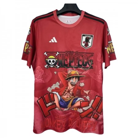Fotbalové dresy Japonsko x Luffy 2025 Krátký Rukáv Speciální