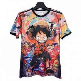 Fotbalové dresy Japonsko x Luffy 2025 Krátký Rukáv Speciální