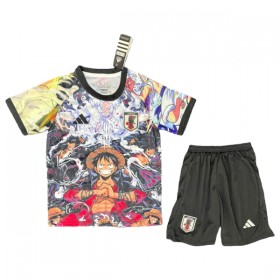 Fotbalové dresy Japonsko x Luffy Dětské 2025 Krátký Rukáv Speciální