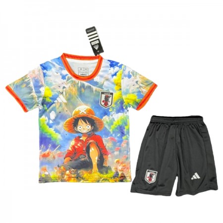 Fotbalové dresy Japonsko x OnePiece Dětské 2025 Krátký Rukáv Speciální