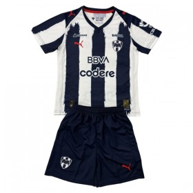 Fotbalové dresy Rayados C.F. Monterrey Dětské Domácí Dres 2025-26 Krátký Rukáv